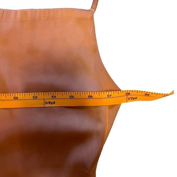 SHEIN SXY Split Detail Satin Cami Bodycon Mini Slip Dress - Picture 10 of 13